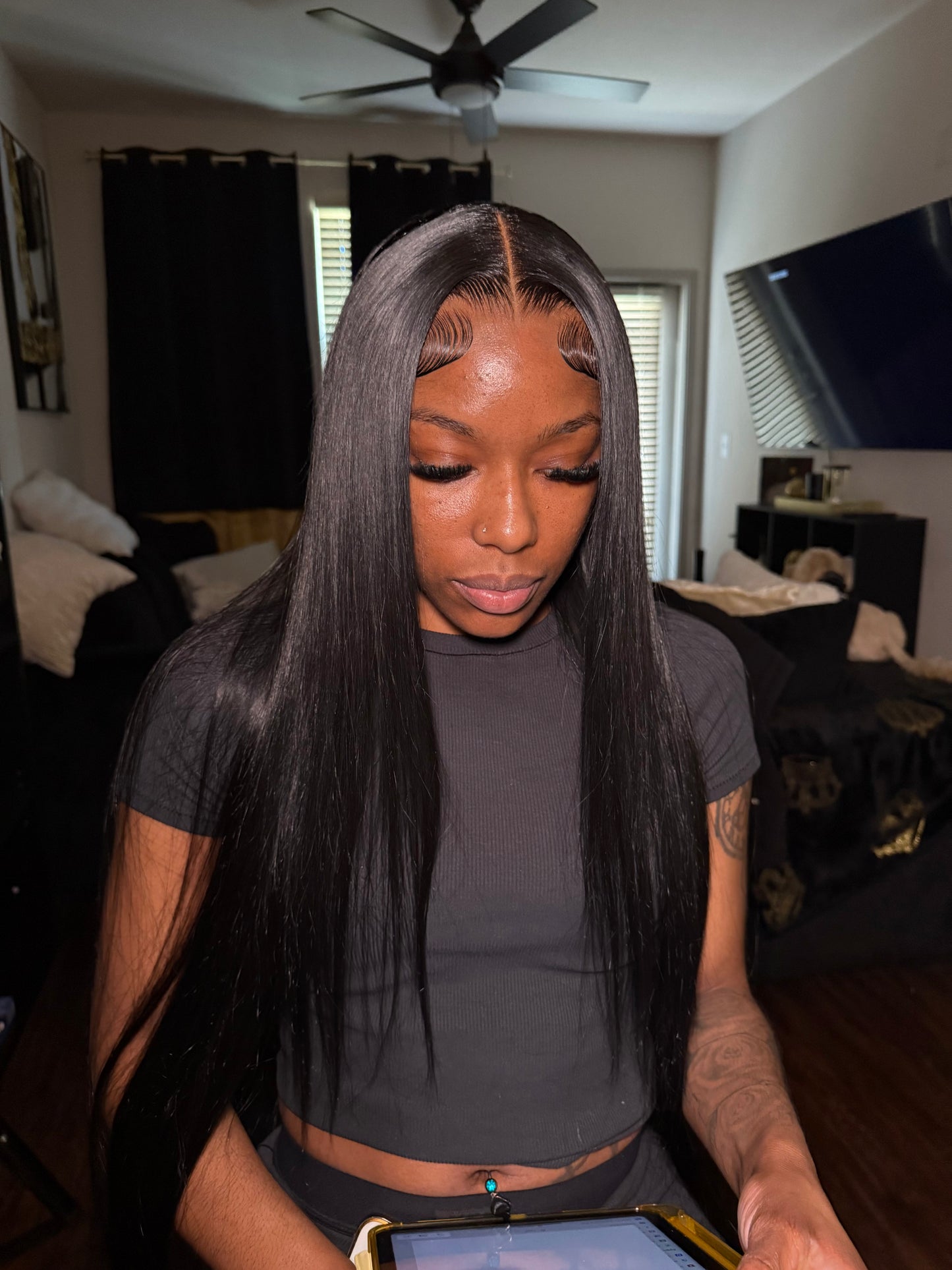 30" Straight Frontal Wig (IN STOCK)